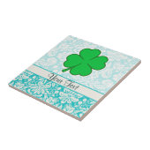 Carreau Trèfle mignon de 4 feuilles (Côté)