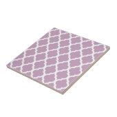 Carreau Trellis Marocain En Tile Rose Mauve (Côté)