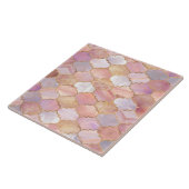 Carreau Trellis marocain Pastel Textures minérales (Côté)