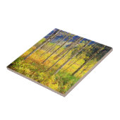 Carreau Trembles en automne dans les Rocheuses (Côté)
