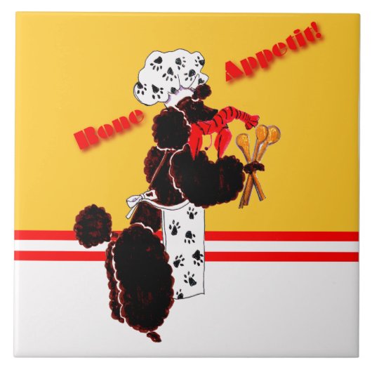 Carreau Trépied de tuile d'Appetit d'os des anges de (Devant)