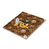 Carreau trésor pirate emoji (Côté)