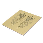 Carreau Trésors texturaux de l'été sur un carrelage en cér (Côté)