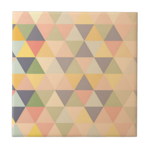 Carreau Triangles Abstraits Fade moderne Motif géométrique