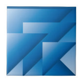 Carreau Triangles bleus (Devant)