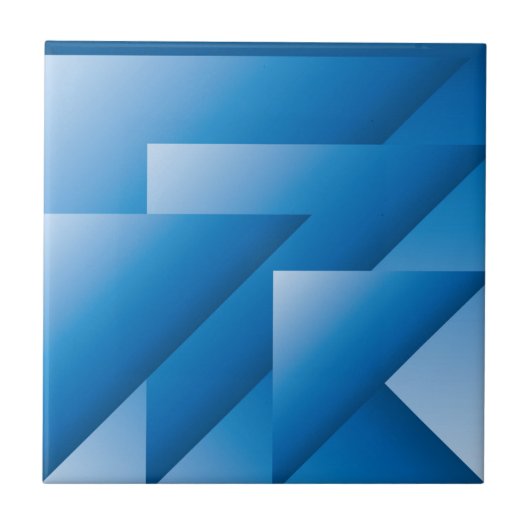 Carreau Triangles bleus (Devant)