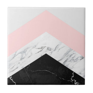 Carreau Triangles de marbre