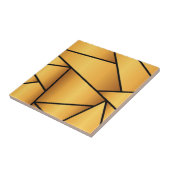 Carreau triangles géométriques avec motif transparent et c (Côté)