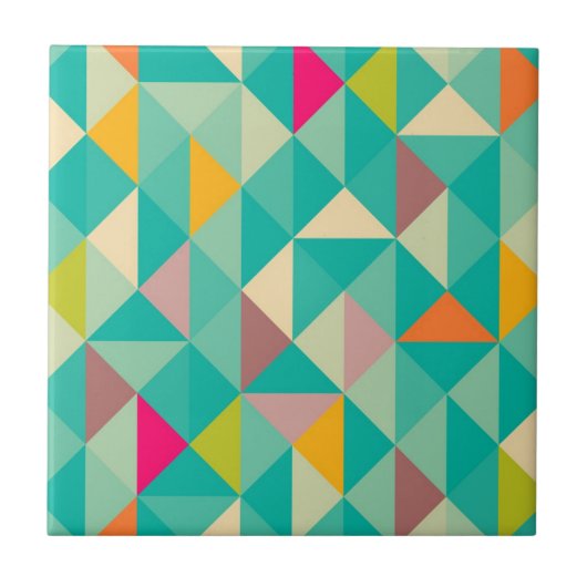 Carreau Triangles motif (Devant)
