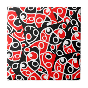 Carreau Tribal maori Kowhaiwhai Nouvelle-Zélande