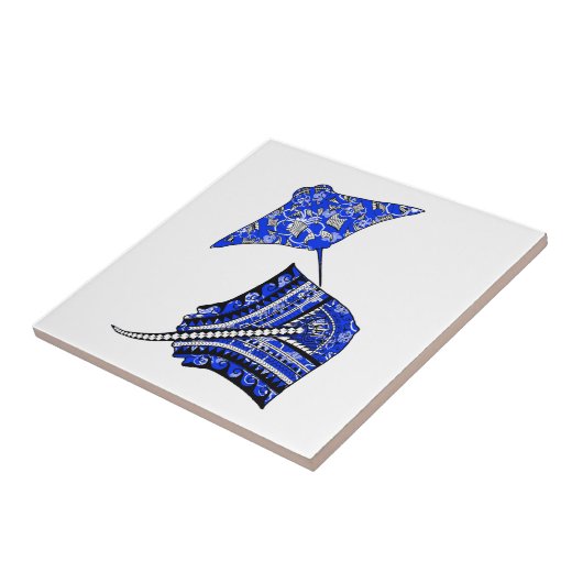 Carreau Tribal Stingray (Côté)