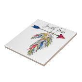 Carreau Tribu familiale personnalisée (Côté)