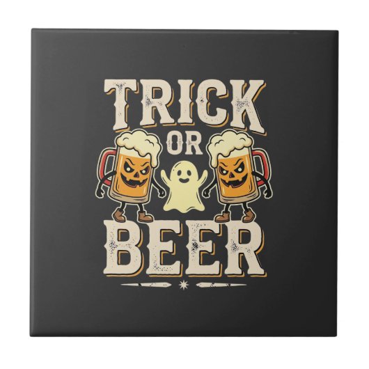 Carreau Trick or Beer Halloween Beer Design_1 (Devant)