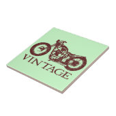 Carreau Triomphe vintage (Côté)