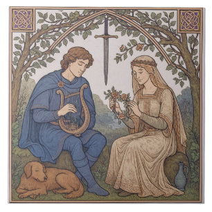 Carreau Tristan et Iseult