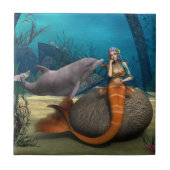 Carreau triste sirène (Devant)