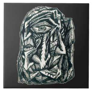 Carreau Triumvirate, dessin à encre