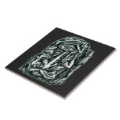 Carreau Triumvirate, dessin à encre (Côté)