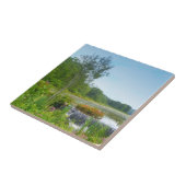 Carreau Trivet du lac Quanipaug (Côté)