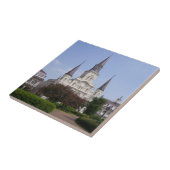 Carreau Trivet Scène de la Nouvelle-Orléans 9 (Côté)