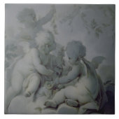 Carreau Trois cupidons, c.1775 (Devant)