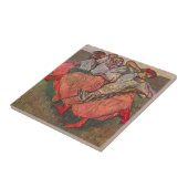 Carreau Trois Danseurs russes par Edgar Degas (Côté)