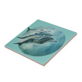 Carreau Trois Dauphins Joueurs  (Côté)