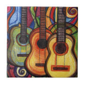 Carreau Trois guitares (Devant)