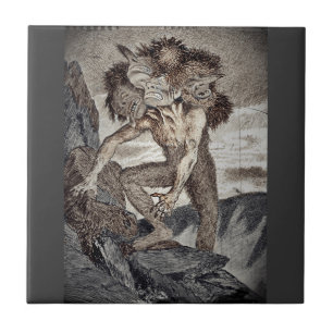 Carreau Trois monstre en tête