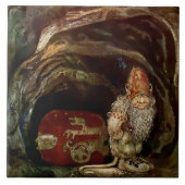 Carreau "Troll Door" de John Bauer (Devant)