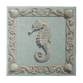 Carreau Trompe L'oeil Marine Life Seahorse ID1190g (Devant)