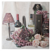 Carreau Trop de vin et de raisins (Devant)