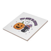 Carreau Trop mignon pour Halloween épouvantable (Côté)