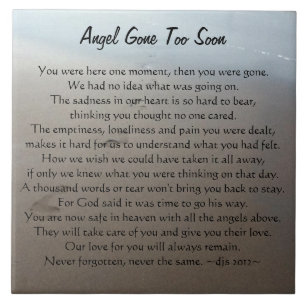 Carreau Trop tôt mémoire allée par ange