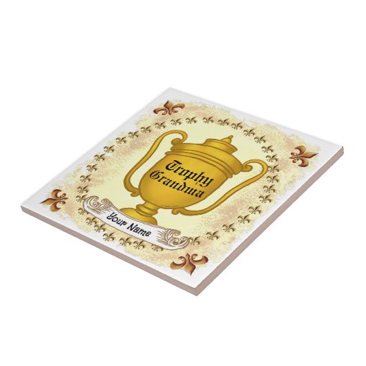 Carreau Trophée grand-mère (Côté)