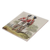 Carreau Troupes indigènes dans le service de la compagnie (Côté)