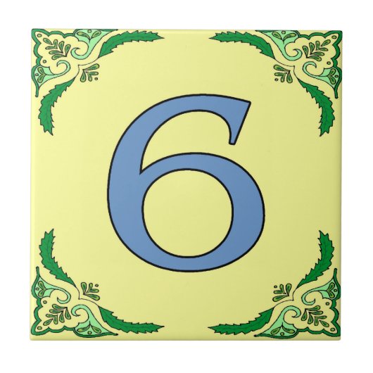 Carreau Trous de métro Vine Frame 6 Six (Devant)