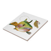 Carreau Trout and Fly (Côté)