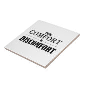 Carreau Trouver le confort dans l'inconfort (Côté)