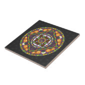 Carreau Trucs et traitements Mandala Tile (Côté)