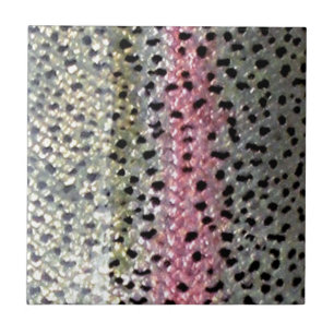 Carreau Truite arc-en-ciel par PatternWear©