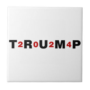 Carreau Trump 2024 Rouge