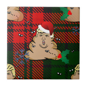 Carreau trump à la décharge de noël