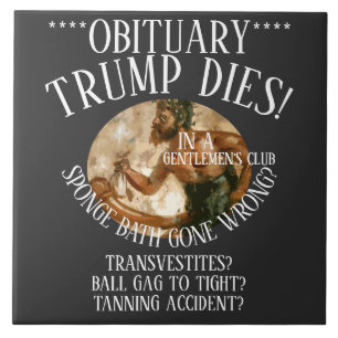 CARREAU TRUMP MEURT BÂILLON CLUB DE GENTLEMANS ACCIDENT