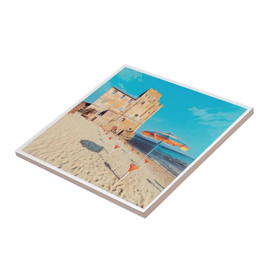 Carreau TSC003 TORRE MOZZA Golfe de Follonica, (Côté)