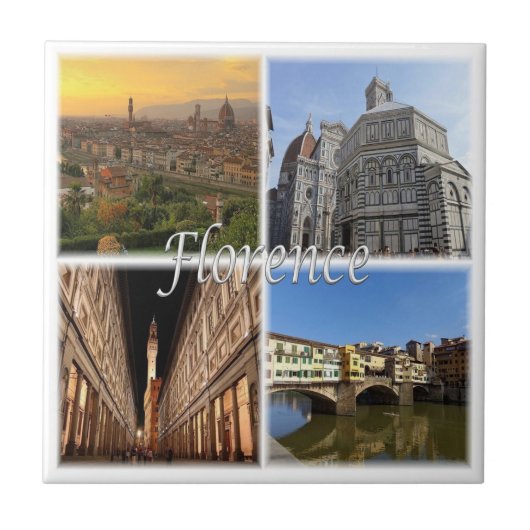 Carreau TSC033 FLORENCE, Mosaïque, Toscane, Carrelage en c (Devant)