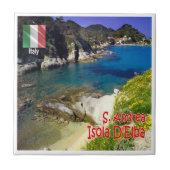 Carreau TSC069 ELBA ISLAND Sant'Andrea, Toscane, (Devant)