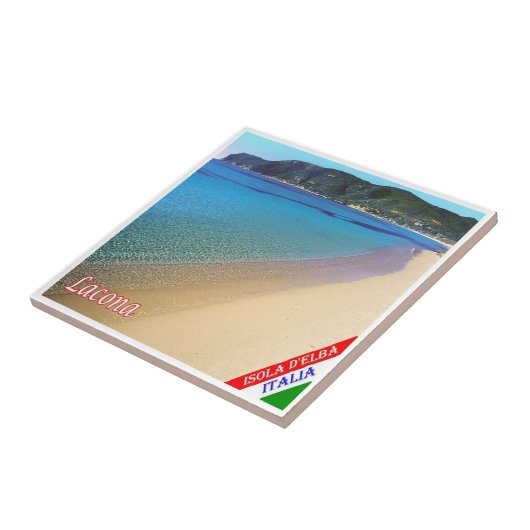 Carreau TSC075 LACONA, île ELBA, Toscane, (Côté)