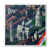 Carreau TSC102 PISA, Champ de Miracles, Toscane, (Devant)