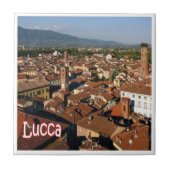 Carreau TSC110 LUCCA, Panorama, Toscane, Italie, (Devant)